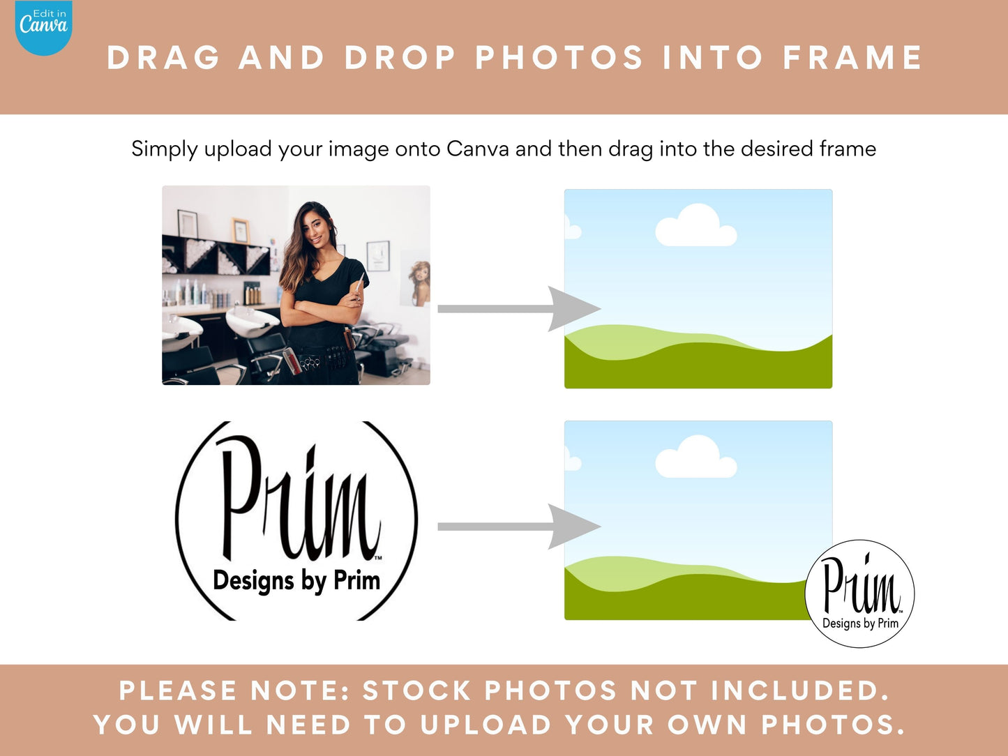 Designs by Prim Golden Rose Email Signature Template | Canva Email Signature Bundle | Business Email Design | Modern Chic Neutral Branding | Email Template Jessica A. Nethery Business Branding Graphic Designer