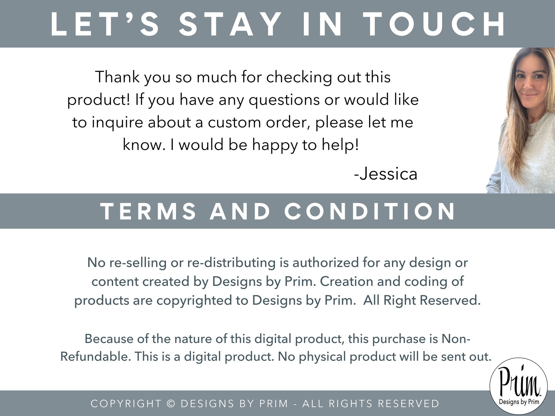 Designs by Prim Haven Luxe Email Signature Template | Canva Email Signature | Business Email Design |  Modern Chic Blue Tone Neutral Branding | Email Template Jessica A. Nethery Business Branding Graphic Design