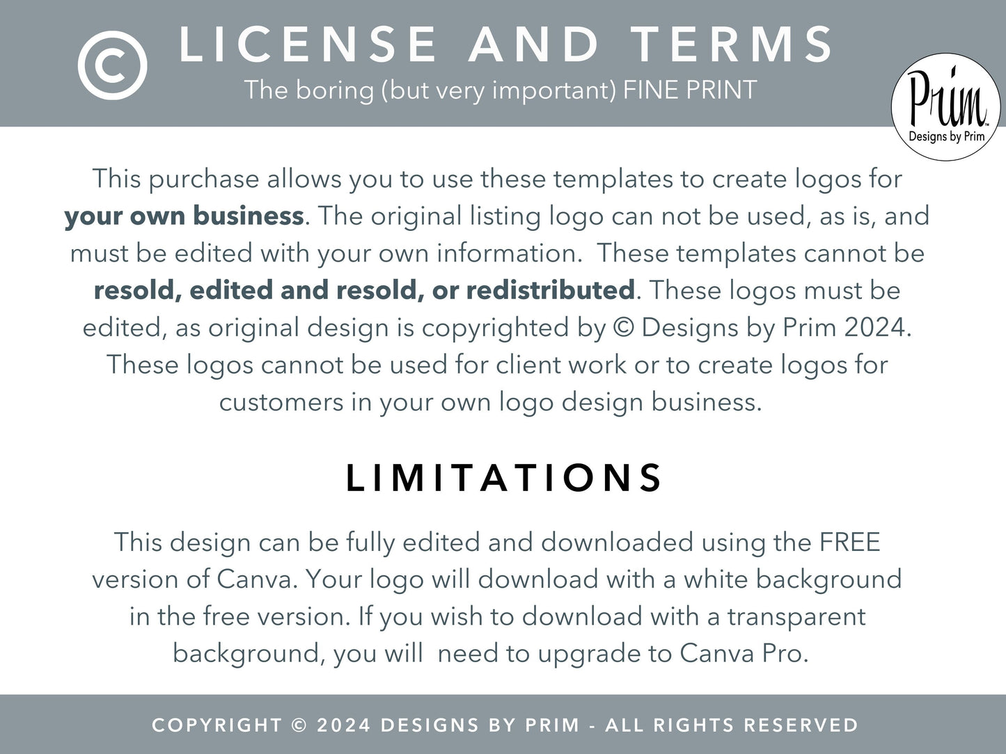 Haven Luxe Logo Design Template Canva | Small Business Logo | Editable Logo Template | Business Branding Logo | DIY Logo Design | Brand Kit