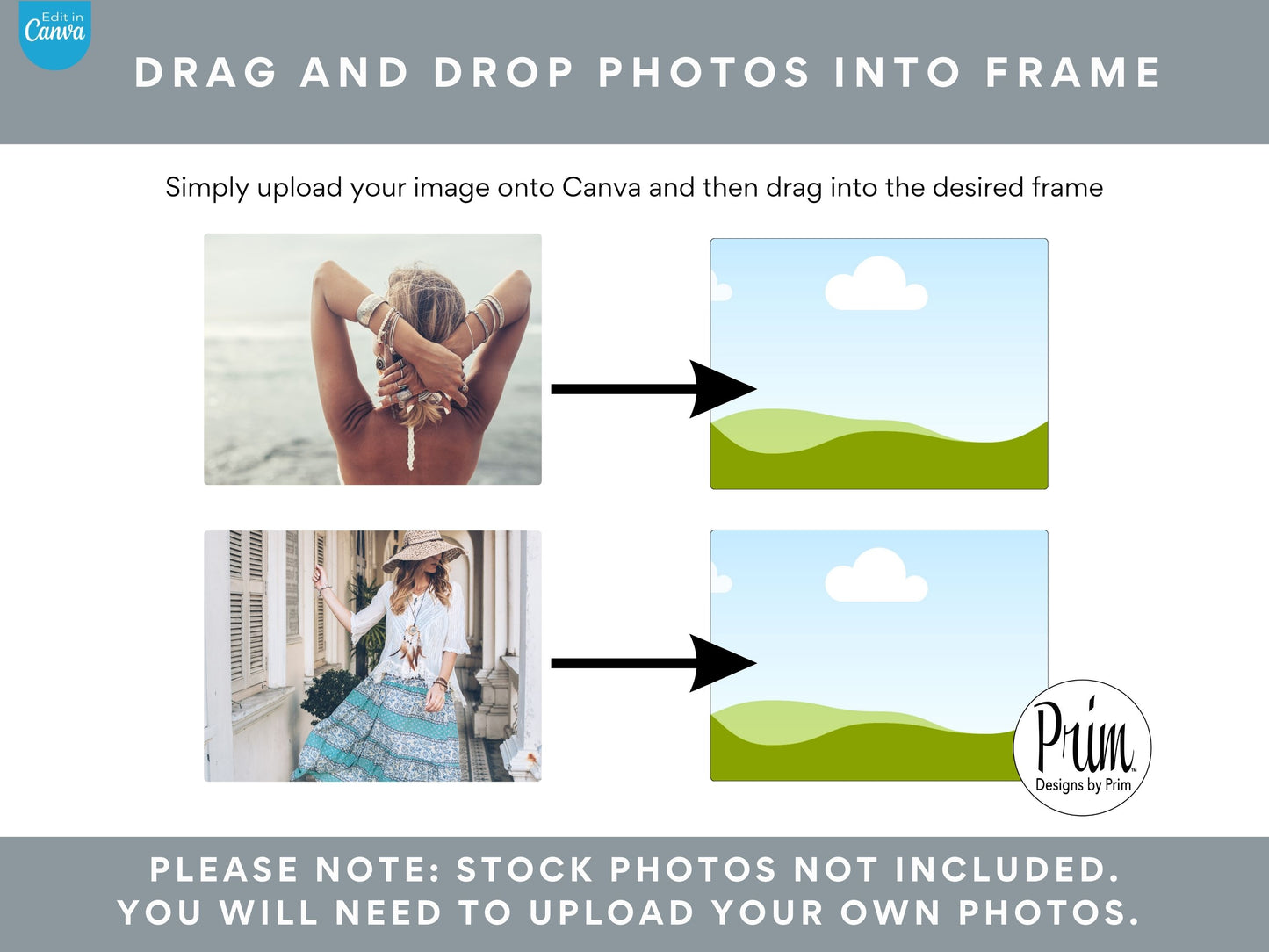 Designs by Prim Haven Luxe Earthy Shopify Theme Bundle | Editable Canva Templates | Website Design Theme| Online Store Banner | Spa Neutral Tone Storefront Business Branding Jessica A. Nethery Graphic Designer