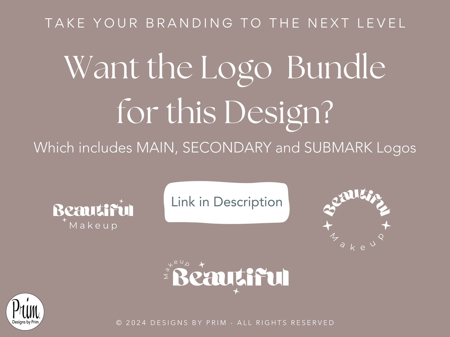 Brand Logo Design | Professional Logo | Premade Logo | Minimalist Logo | Modern Logo | Logo Brand Kit | Simple Logo Design | Stylish Logo