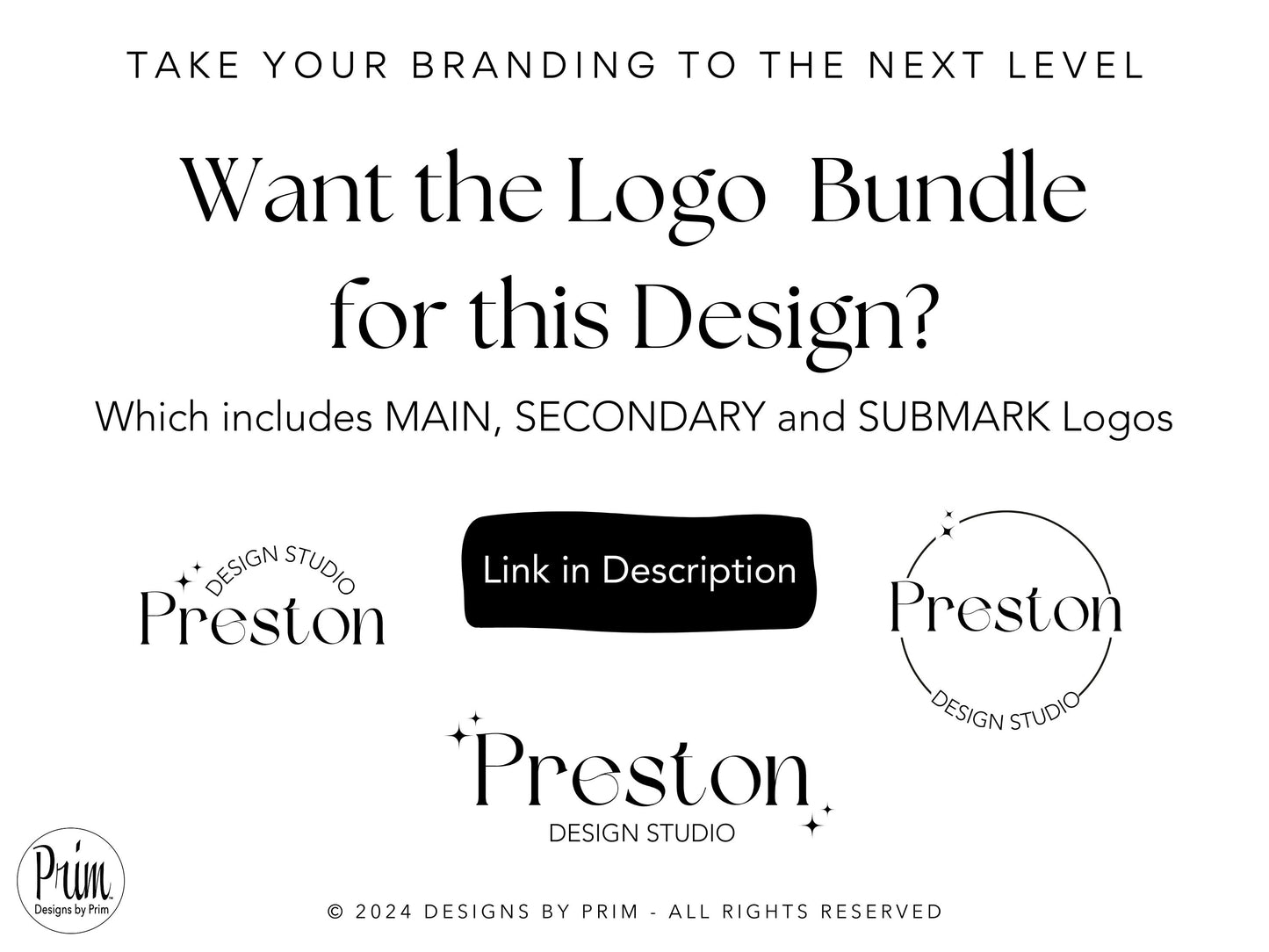 Designs by Prim Brand Logo Design | Professional Logo | Premade Logo | Minimalist Logo | Modern Logo | Logo Brand Kit | Simple Logo Design | Stylish Logo Graphic Designer Business Branding Jessica A. Nethery