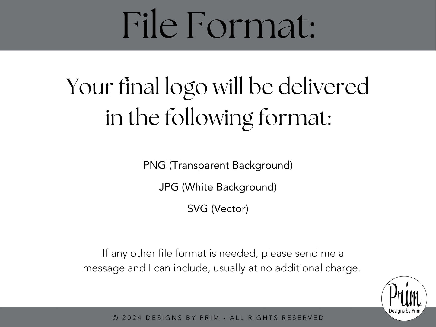 Designs by Prim Brand Logo Design | Professional Logo | Premade Logo | Minimalist Logo | Modern Logo | Logo Brand Kit | Simple Logo Design | Stylish Logo Graphic Designer Business Branding Jessica A. Nethery