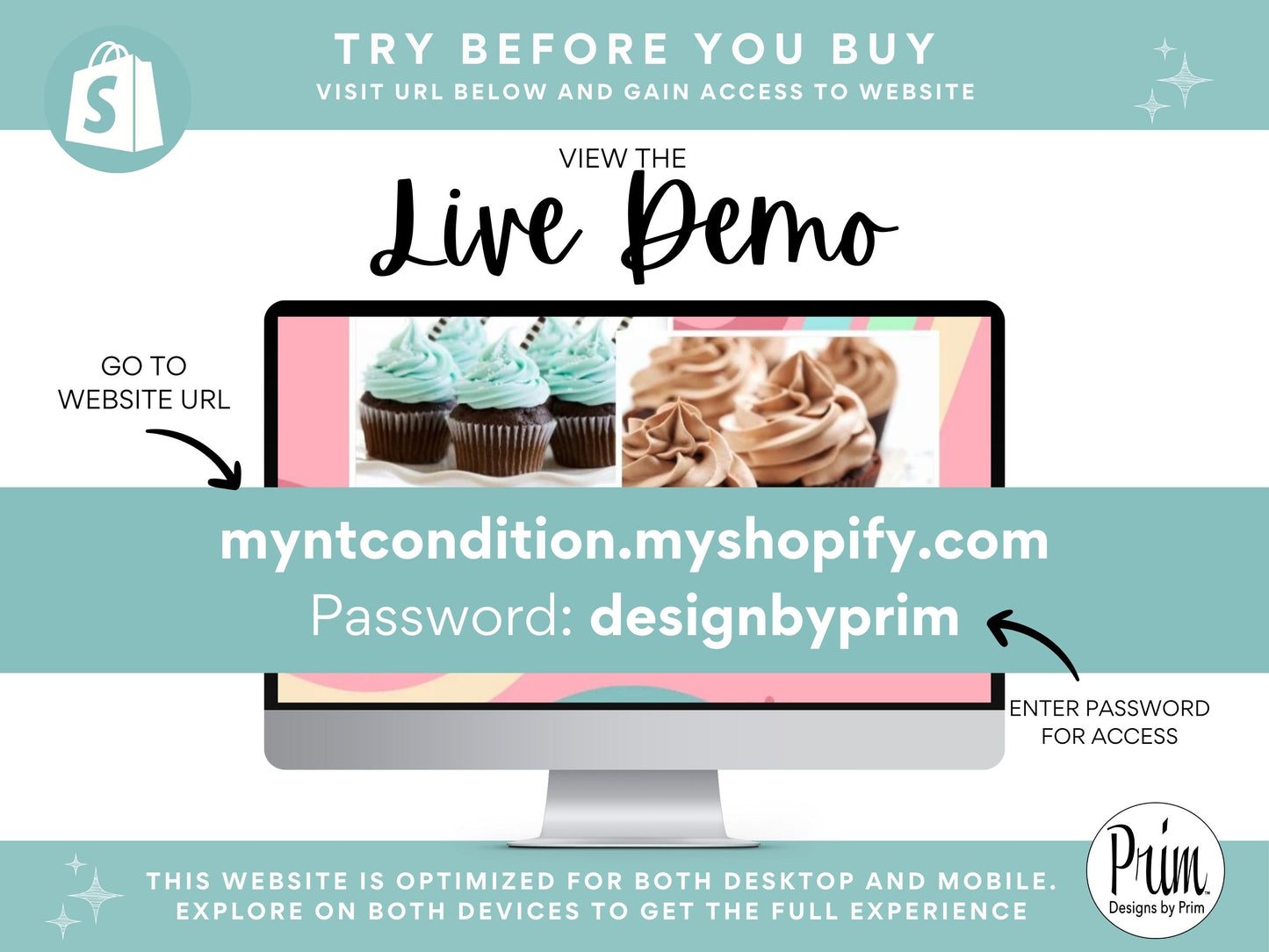 Mynt Condition Shopify Banner Bundle | Editable Shopify Templates | Canva Templates | Shopify Store Mobile Desktop | Retro Fun Bright Store Banners Graphic Design Website Designer Jessica A. Nethery