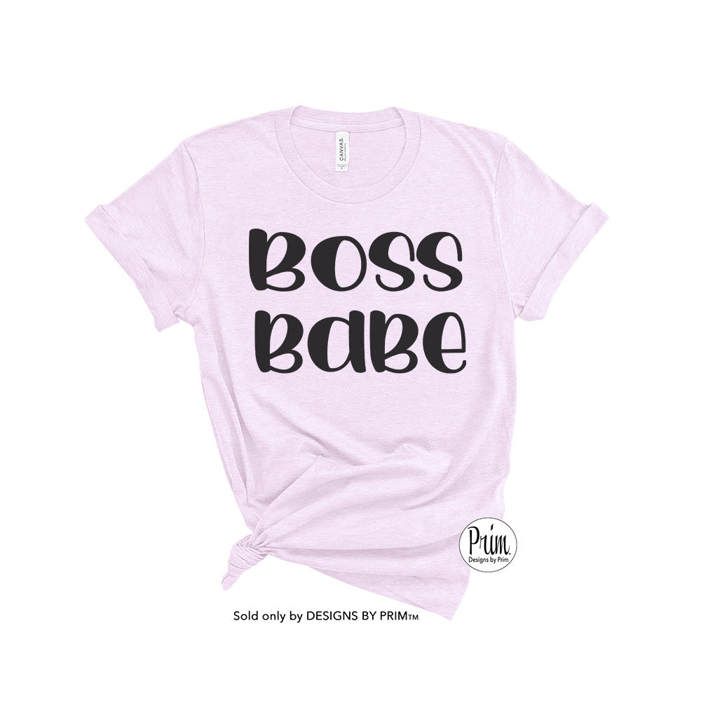 Boss Lady Soft Unisex T-Shirt  Small Business Owner She-EO Hustle