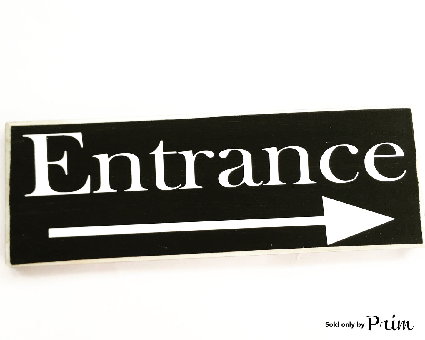 12x6 Custom Entrance Arrow Front Door Custom Wood Sign Business Corporate Deliveries Leave Packages Plaque
