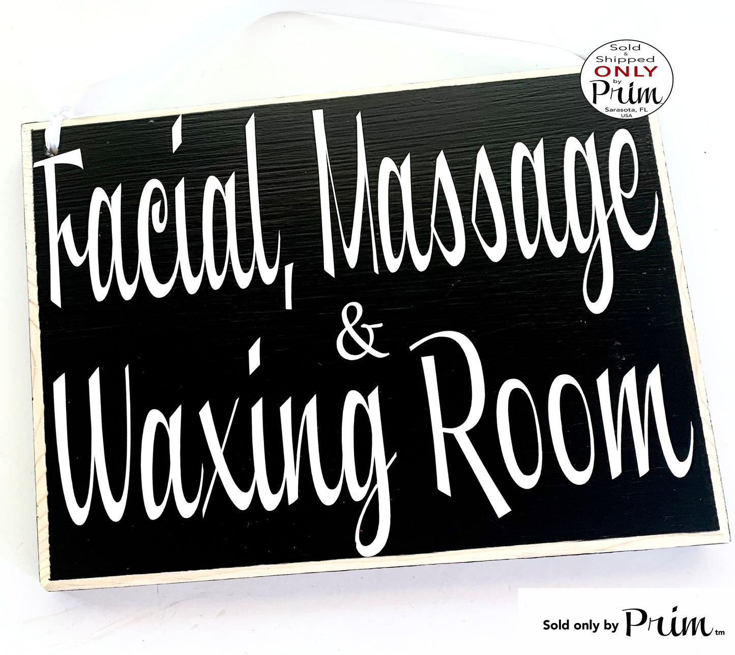 10x8 Facial, Massage & Waxing Room Custom Wood Sign Spa In Session Please Do Not Disturb Treatment Relaxation Eyebrow Lashes Door Plaque Designs by Prim