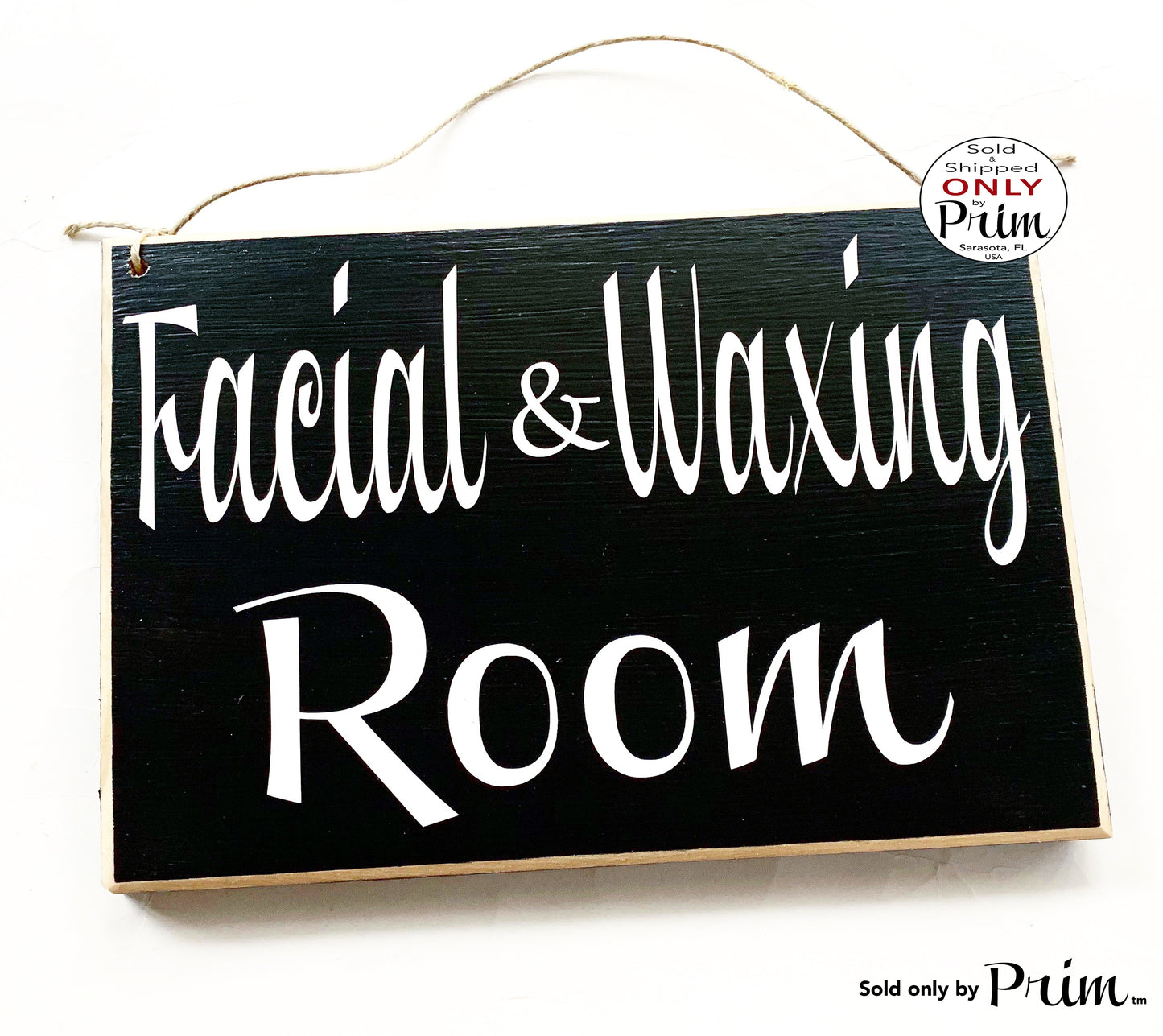 10x8 Facial & Waxing Room Custom Wood Sign Spa In Session Please Do Not Disturb Welcome Treatment Relaxation Eyebrow Lashes Door Plaque