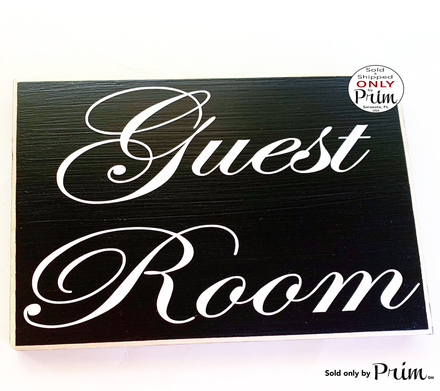 10x8 Guest Room Custom Wood Sign Entrance Suite Quarters Cottage Guest House Rental Pool Room Wall Door Directional Plaque