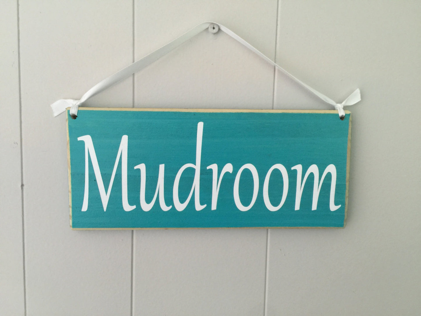 10x4 Mudroom Custom Wooden Entry Sign