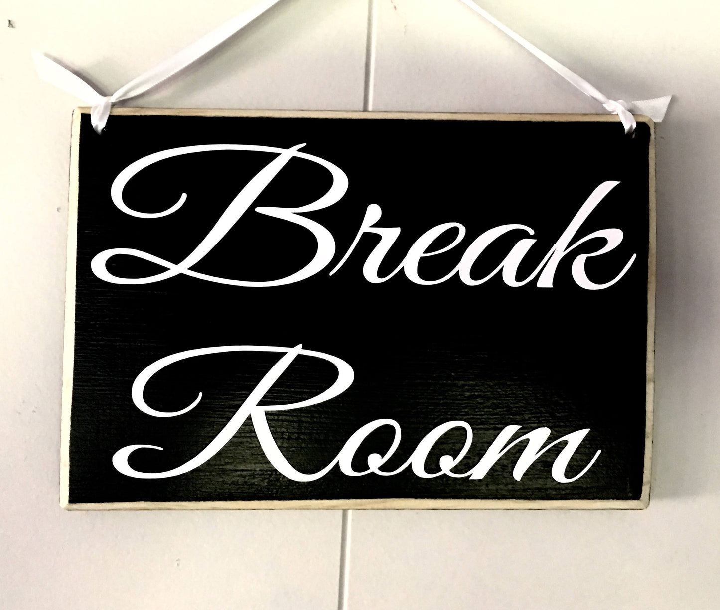 8x6 Break Room Wood Business Office Sign