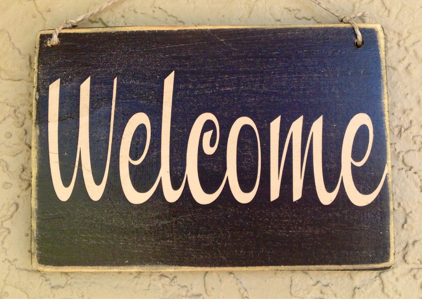10x8 Welcome In Session Double-Sided Wood In Progress Business Sign