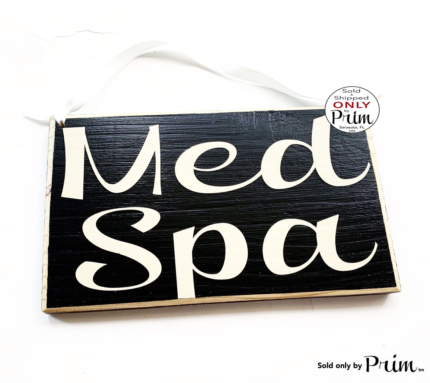 8x6 Med Spa Custom Wood Sign Medical Service Relaxation Room Salon Massage Facial Business In Session Progress Please Do Not Disturb Plaque