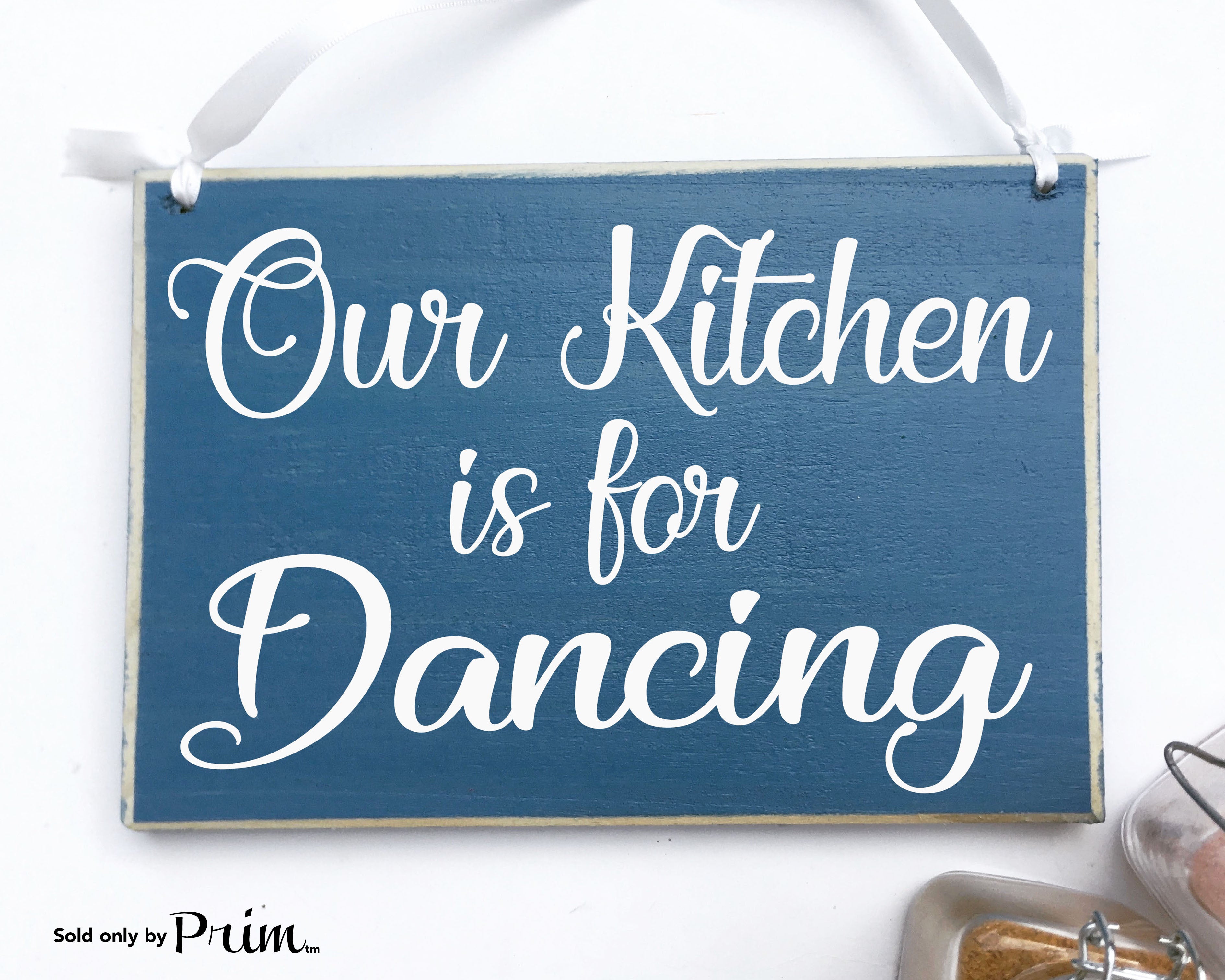 12x6 My Kitchen My Rules Wood Funny Kitchen Sign – Designs by Prim