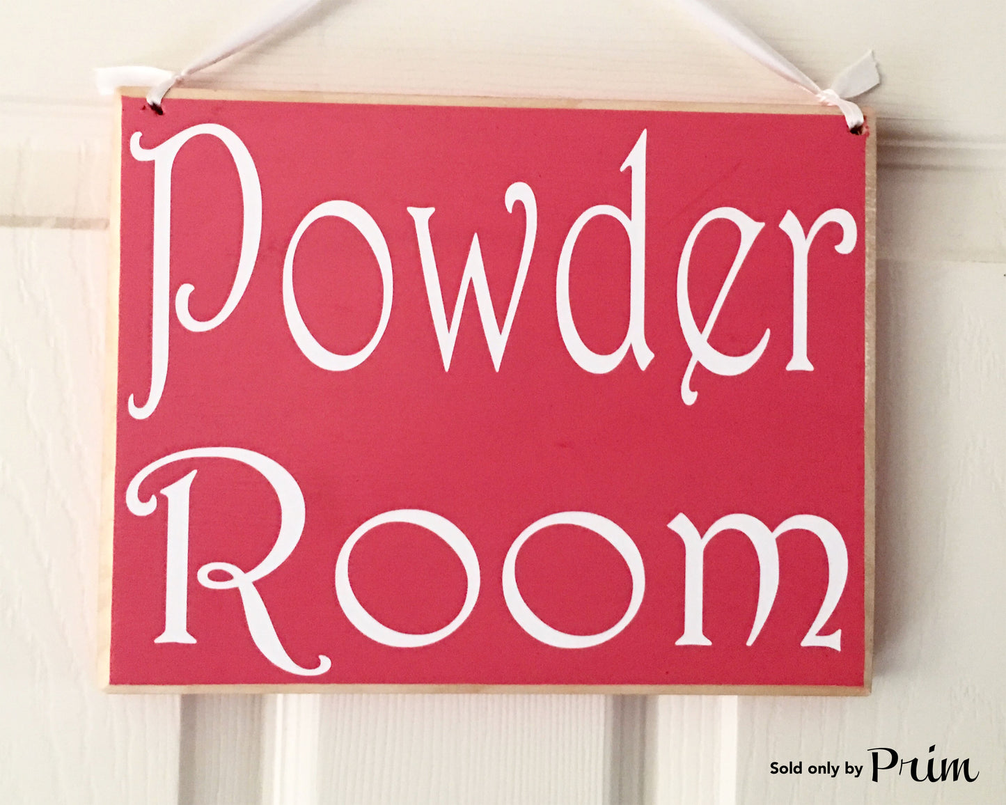 10x8 Powder Room Wood Restroom Bathroom Spa Bath Sign