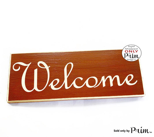 10x4 Welcome Custom Wood Sign Please Enter Open Greetings Home Sweet Home Come On In Front Door Plaque