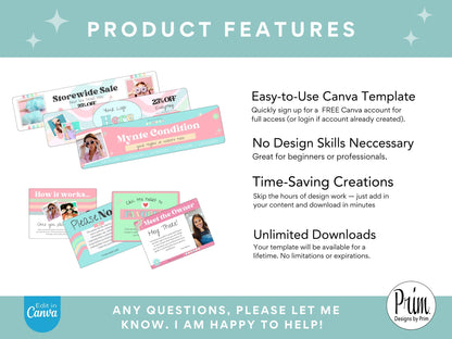 Designs by Prim Etsy Shop Kit | Etsy Banner Templates | Etsy Store Listing Bundle | Canva Editable Template | Etsy Seller Branding Design | Store Mock Ups Jessica Nethery Designer Business Branding