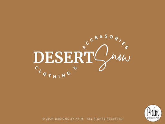 Boho Desert Custom Logo Design | Professional Logo | Premade Logo | Minimalist Logo | Modern Logo | Logo Brand Kit | Simple Logo Design | Stylish Logo Graphic Designer Business Branding Jessica A. Nethery