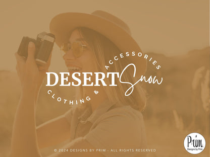 Boho Desert Custom Logo Design | Professional Logo | Premade Logo | Minimalist Logo | Modern Logo | Logo Brand Kit | Simple Logo Design | Stylish Logo Graphic Designer Business Branding Jessica A. Nethery