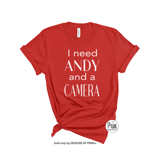 I Need Andy and a Camera Bravo Fans Soft Unisex T-Shirt