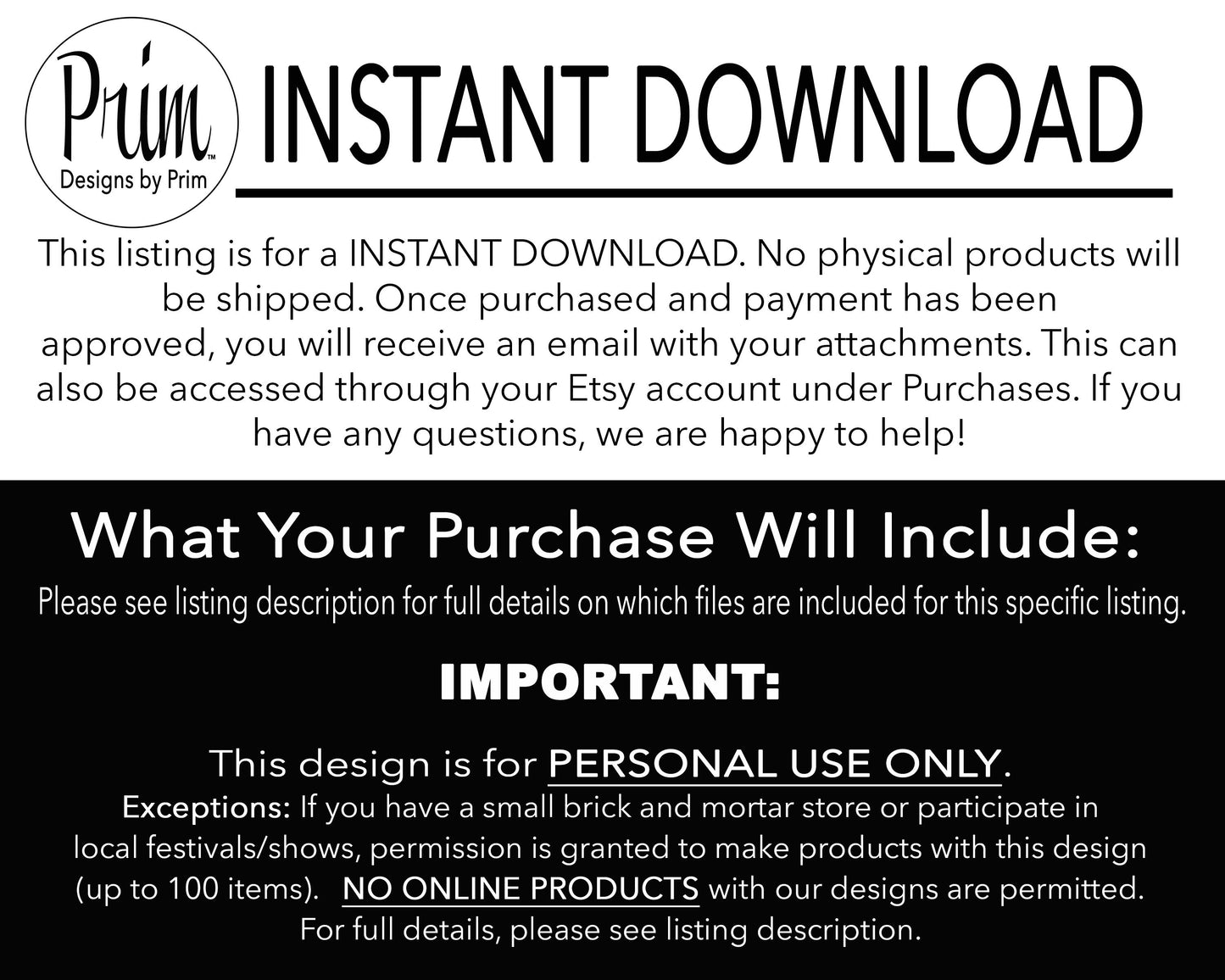 Designs by Prim Instant Download Printable Designs 