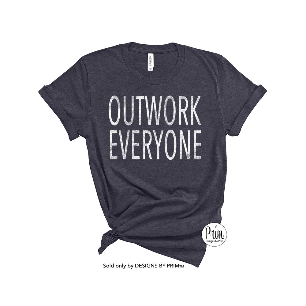 Designs by Prim Outwork Everyone Soft Unisex T-Shirt | Boss Babe Girl Boss Work Hard Play Hard Entrepreneur Small Business Manifest Graphic Tee Top