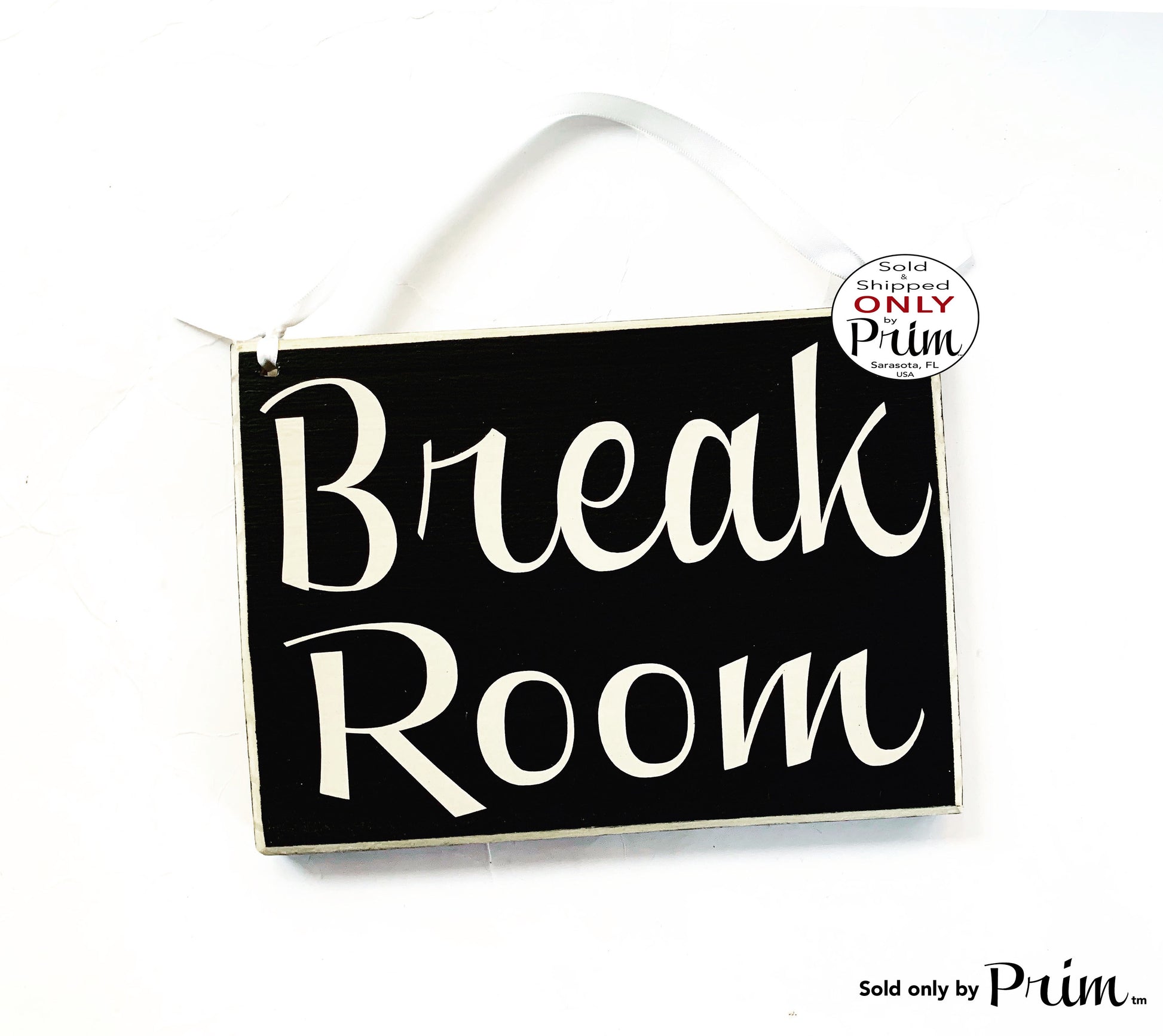 8x6 Break Room Custom Wood Sign | Out to Lunch Be Back Shortly Soon Lunch Room Food Kitchen Office Cubicle Work Busy Spa Business Plaque