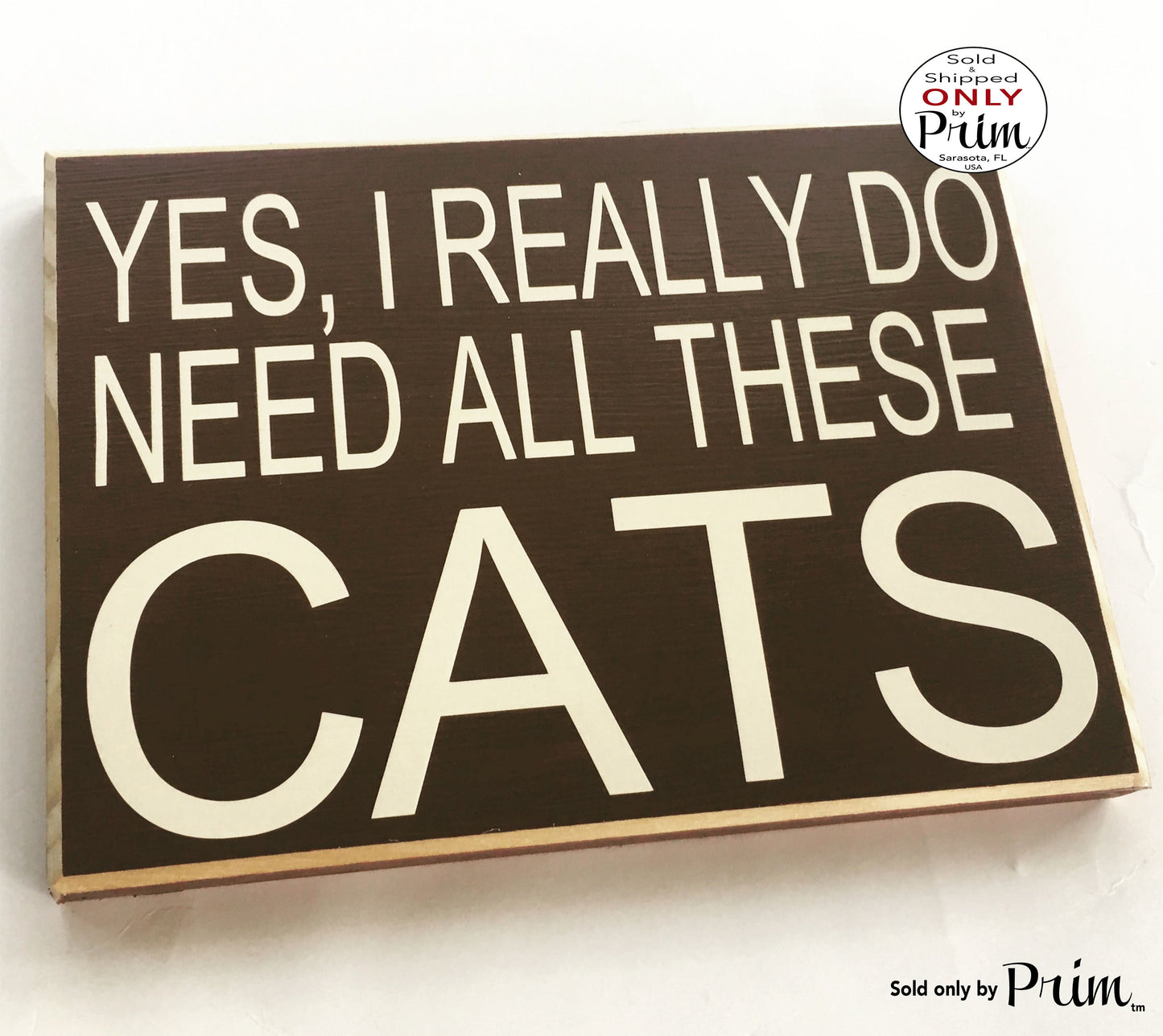 10x8 I really do need all these cats Custom Wood Sign Cat Lover Animal Pets Funny Welcome Kittens Wall Decor Plaque