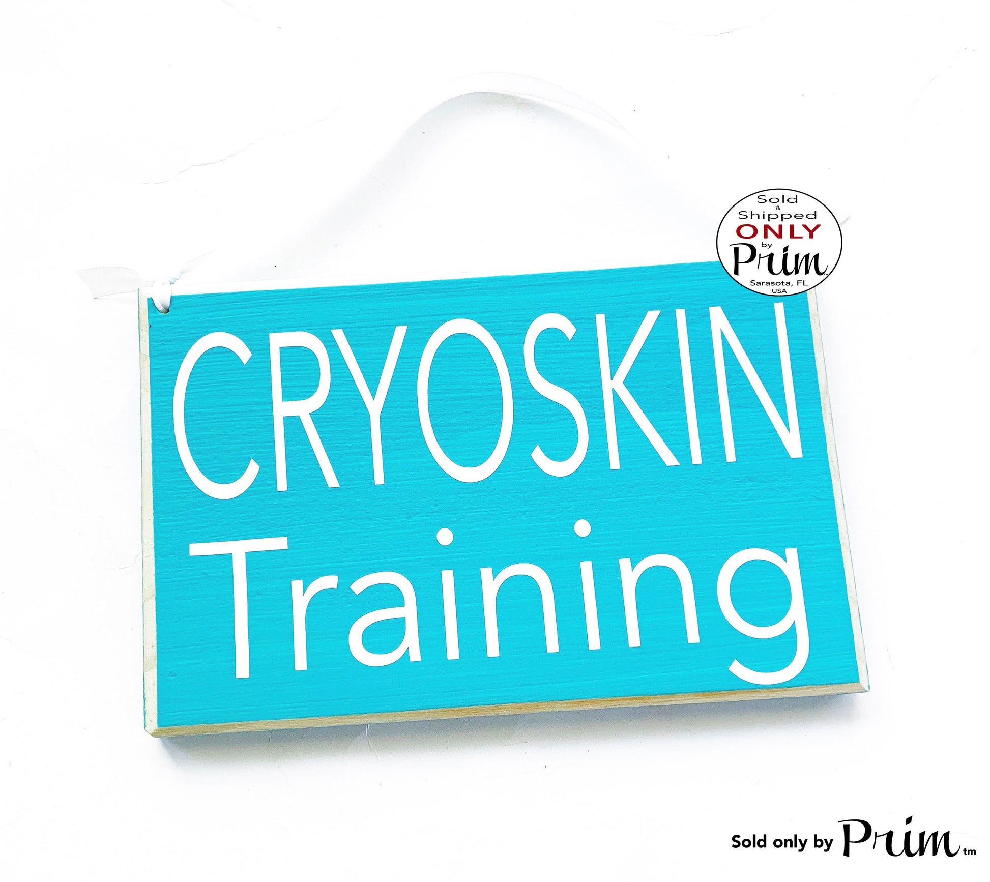 8x6 Cryoskin Training Custom Wood Sign In Session Please Do Not Disturb Progress Thermal Toning Therapy Wellness Orientation Door Plaque
