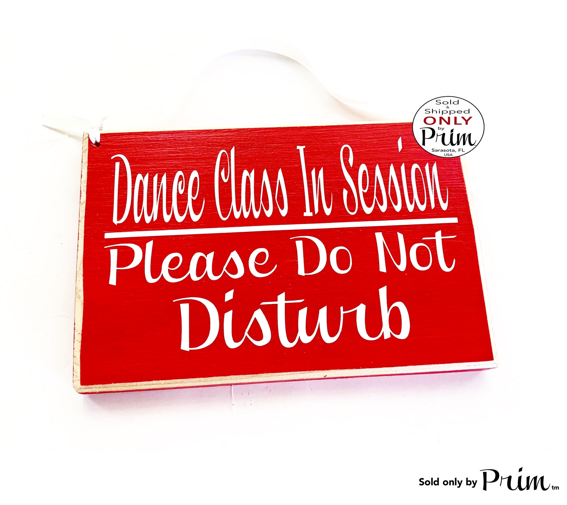 8x6 Dance Class In Session Please Do Not Disturb Custom Wood Sign Teacher School Progress Students Ballet Shhh Quiet Soft Voices Door Plaque