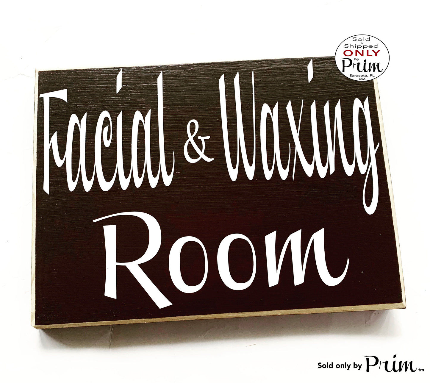 10x8 Facial & Waxing Room Custom Wood Sign Spa In Session Please Do Not Disturb Welcome Treatment Relaxation Eyebrow Lashes Door Plaque