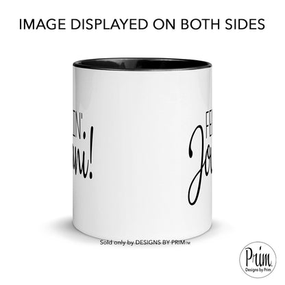 Designs by Prim Feelin' Jovani Funny Luann De Lesseps Dorinda Medley 11 Ounce Ceramic Mug | Real Housewives of New York Bravo Franchise Graphic Cup