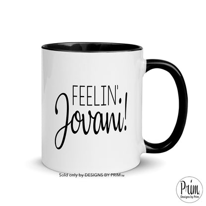 Designs by Prim Feelin' Jovani Funny Luann De Lesseps Dorinda Medley 11 Ounce Ceramic Mug | Real Housewives of New York Bravo Franchise Graphic Cup