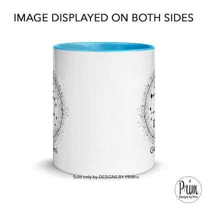 Designs by Prim Gemini Constellation Zodiac 11 Ounce Ceramic Mug | Astrology Horoscope 12 Months Birthday Gift Coffee Tea Cup