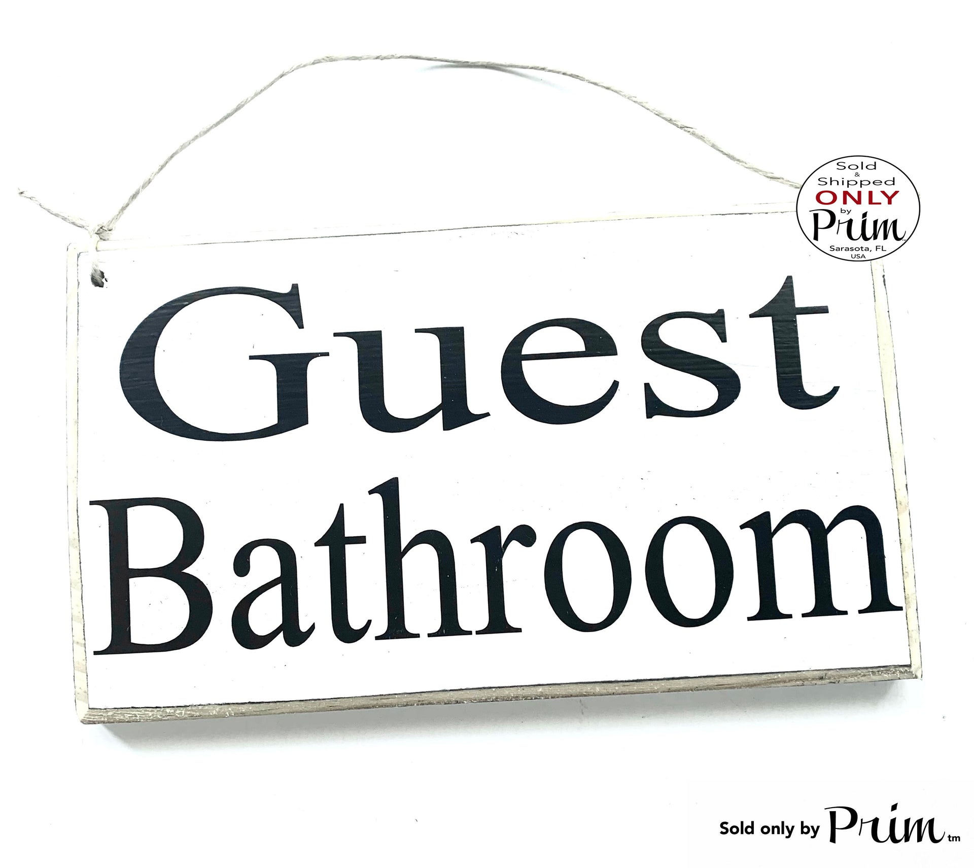 10x6 Guest Bathroom Custom Wood Door Sign – Designs by Prim 10x6-guest-bathroom-custom-wood-door-sign-designs-by-prim