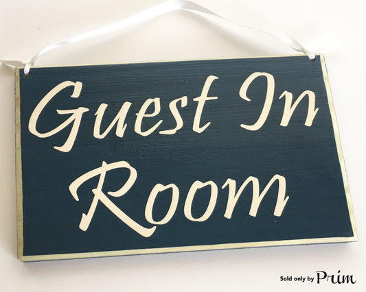 8x6 Guest In Room Wood Airbnb Bed and Breakfast Sign