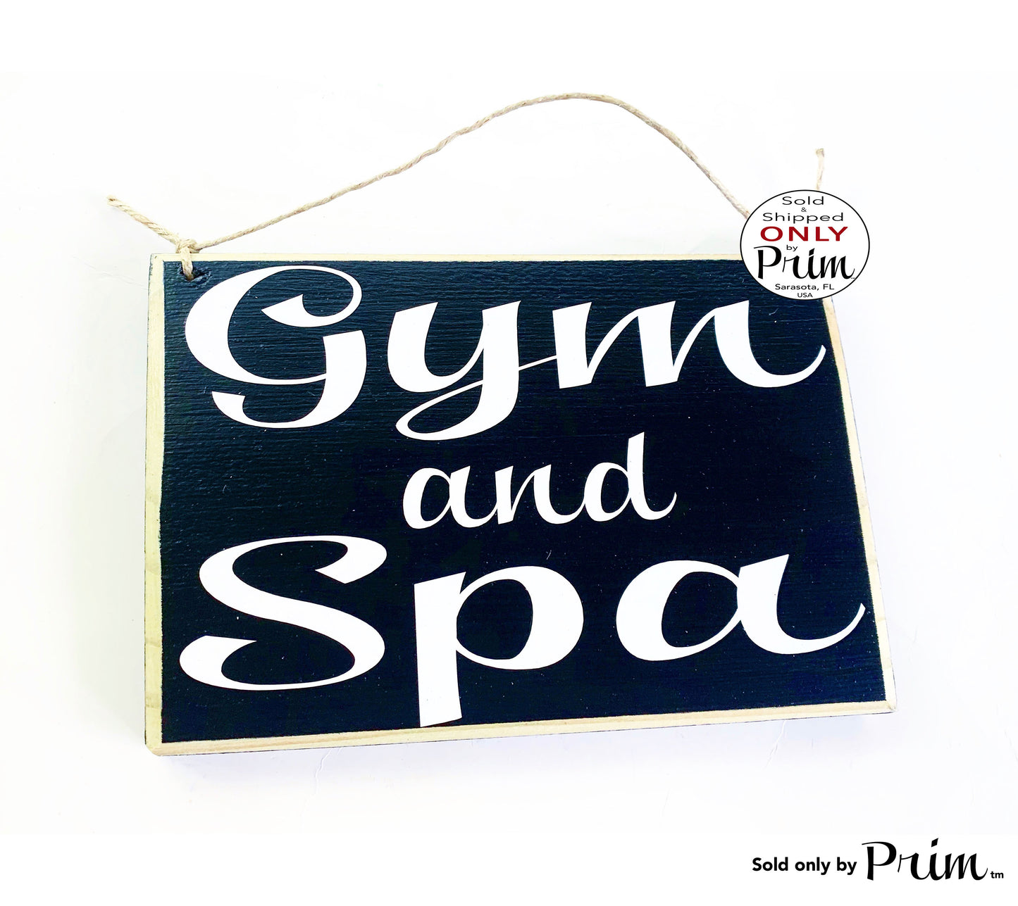 Gym and Spa Custom Wood Sign 8x6 Room Service Salon Massage Facial Business In Session In Progress Please Do Not Disturb Fitness Club