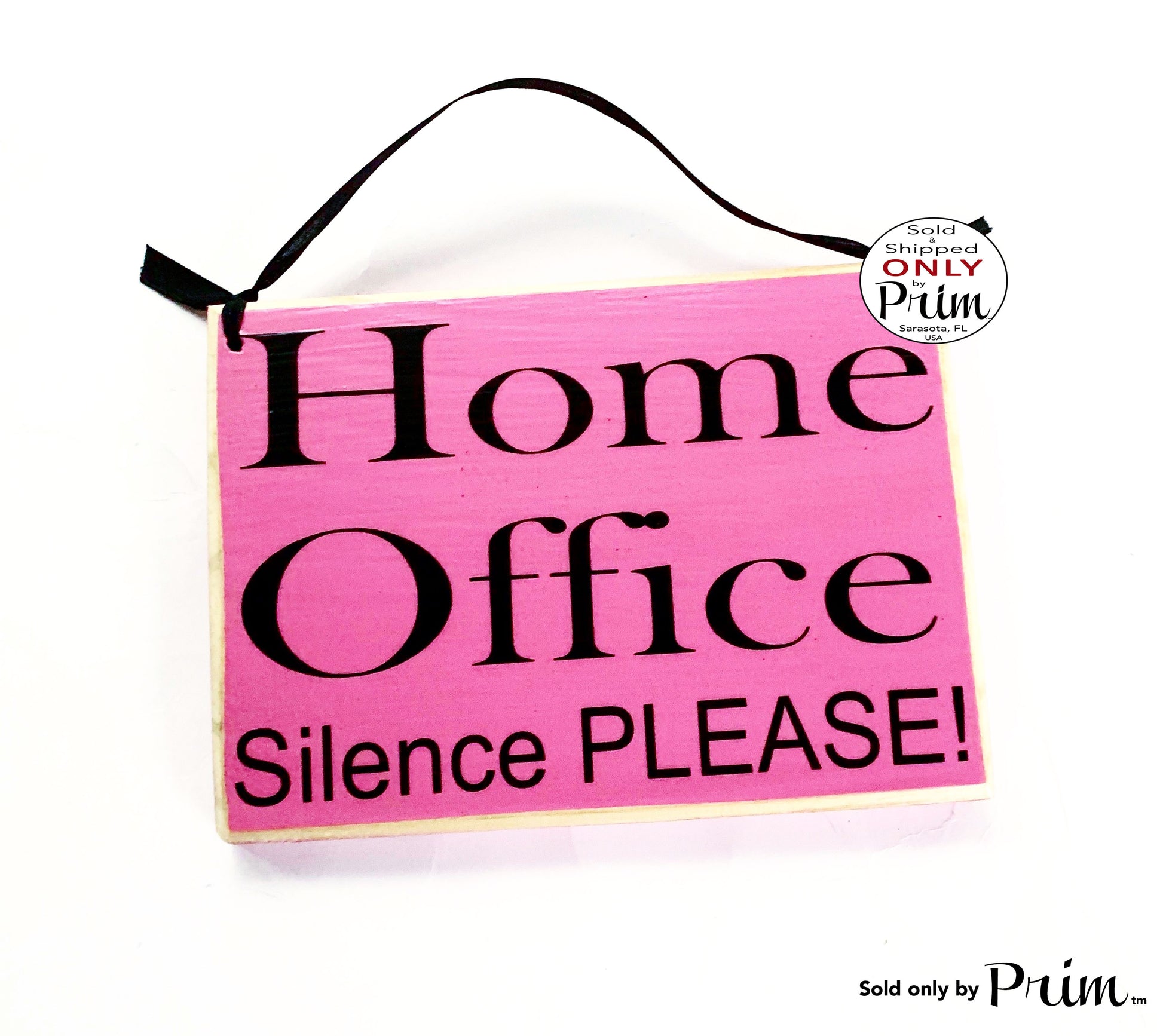 8x6 Home Office Silence Please Custom Wood Sign | Working Busy In A Meeting Session In Progress Door Plaque | Working Please Do Not Disturb