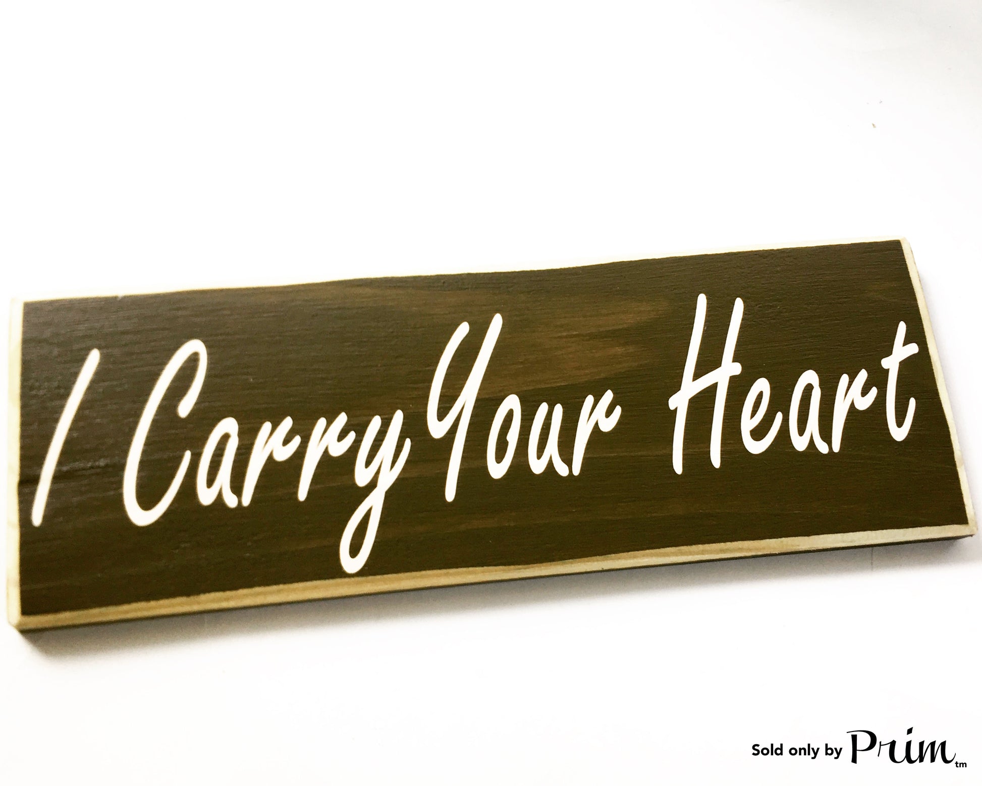12x4 I Carry Your Heart Custom Wood Heart Wedding Anniversary Valentines Day Gift You Are My Soulmate Be Mine I Love You More Us Plaque