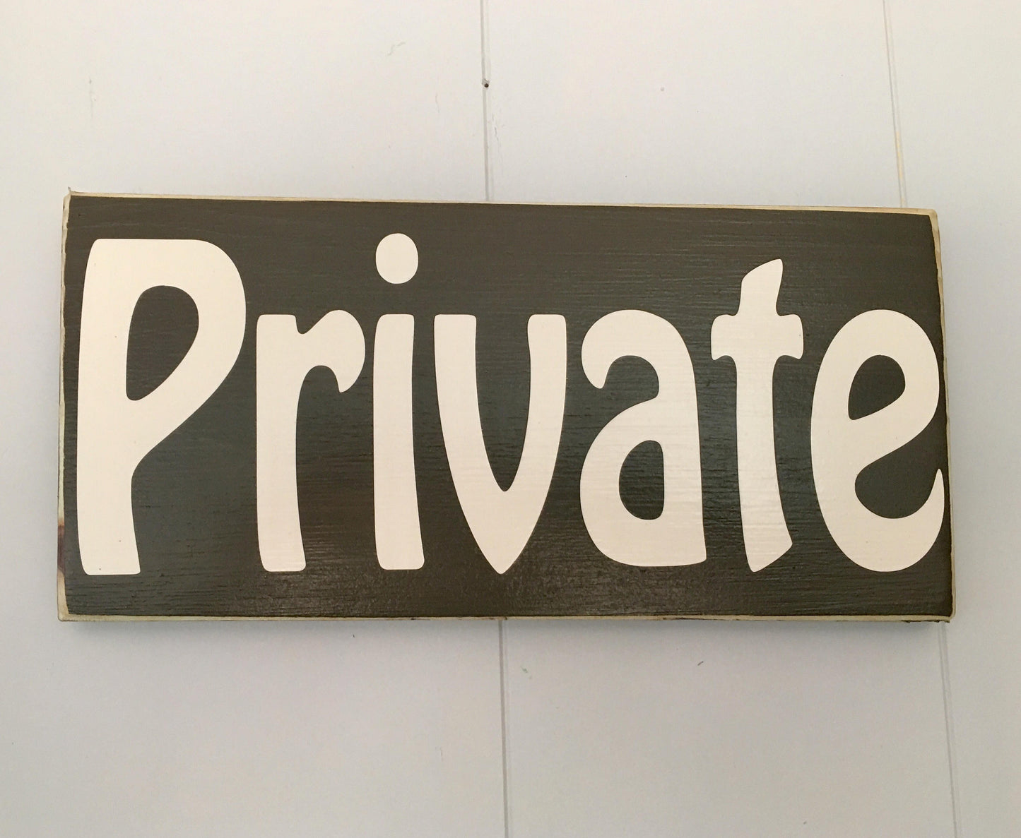 12x6 PRIVATE Wood Business Do Not Enter Sign