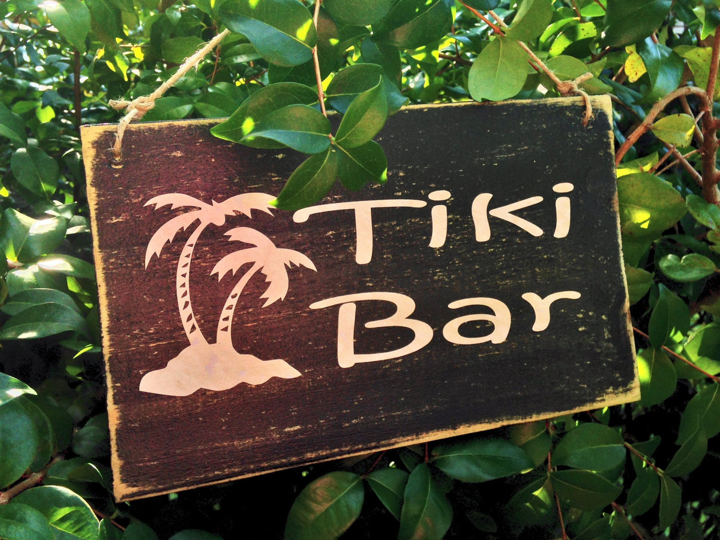 8x6 Tiki Bar Wood Sign