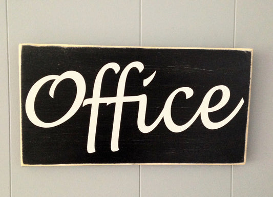 14x8 Office Wood Business Sign