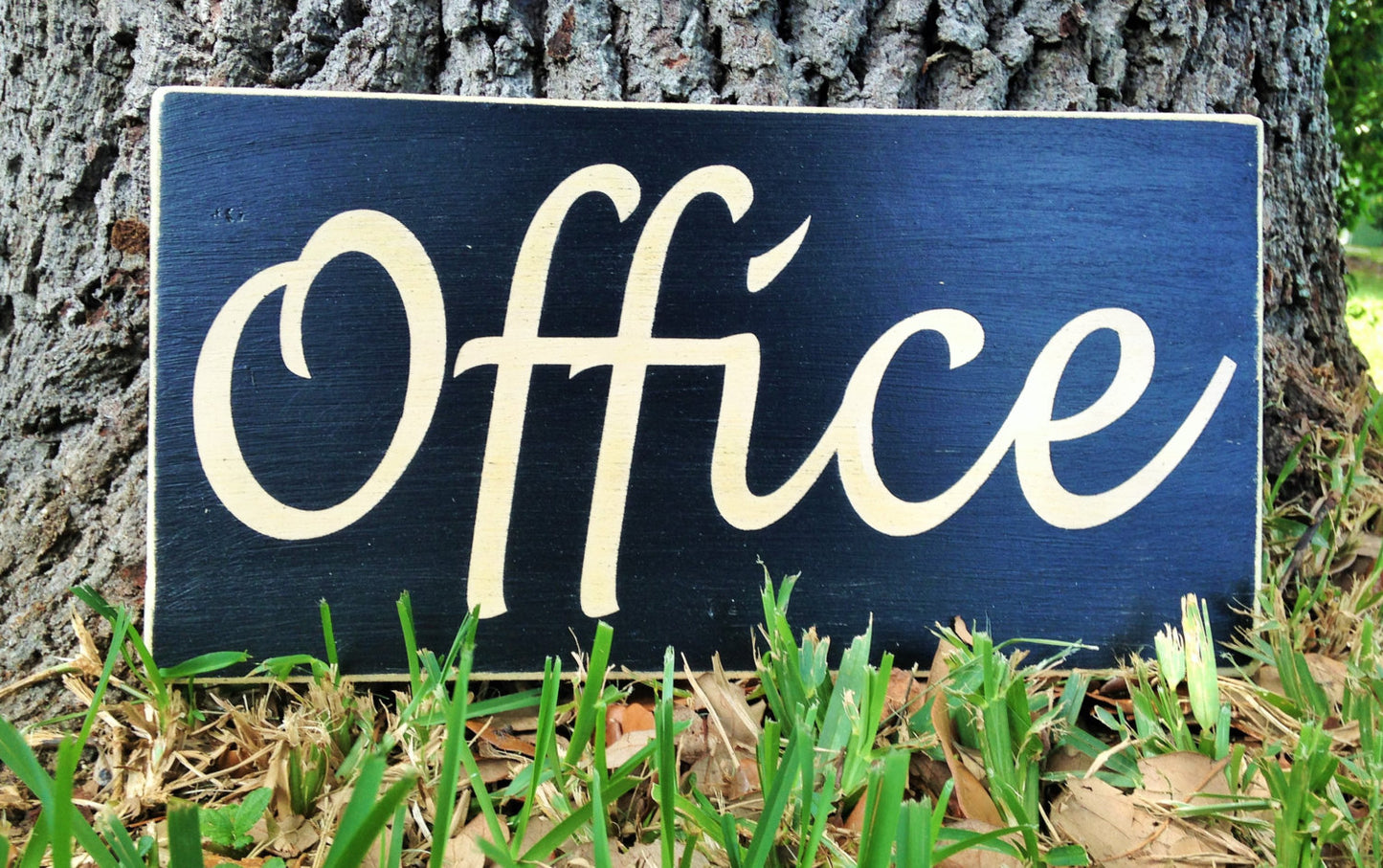 12x6 Office Wood Corporate Business Sign