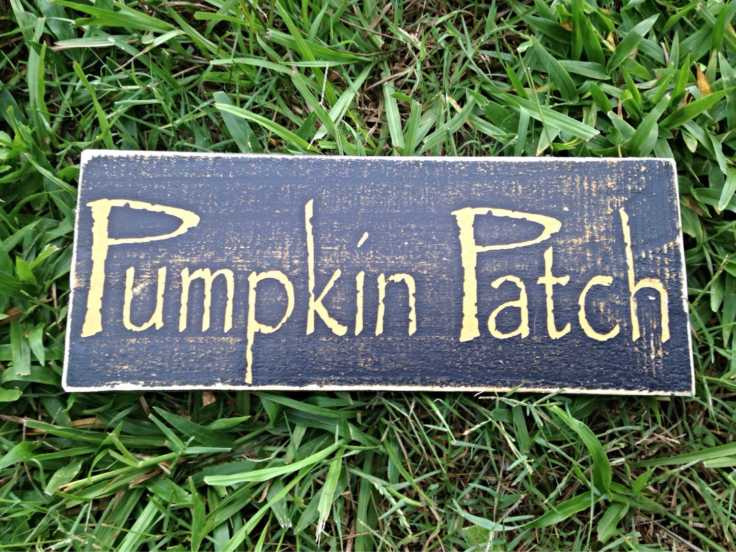 12x6 Pumpkin Patch Wood Fall Autumn Harvest Sign