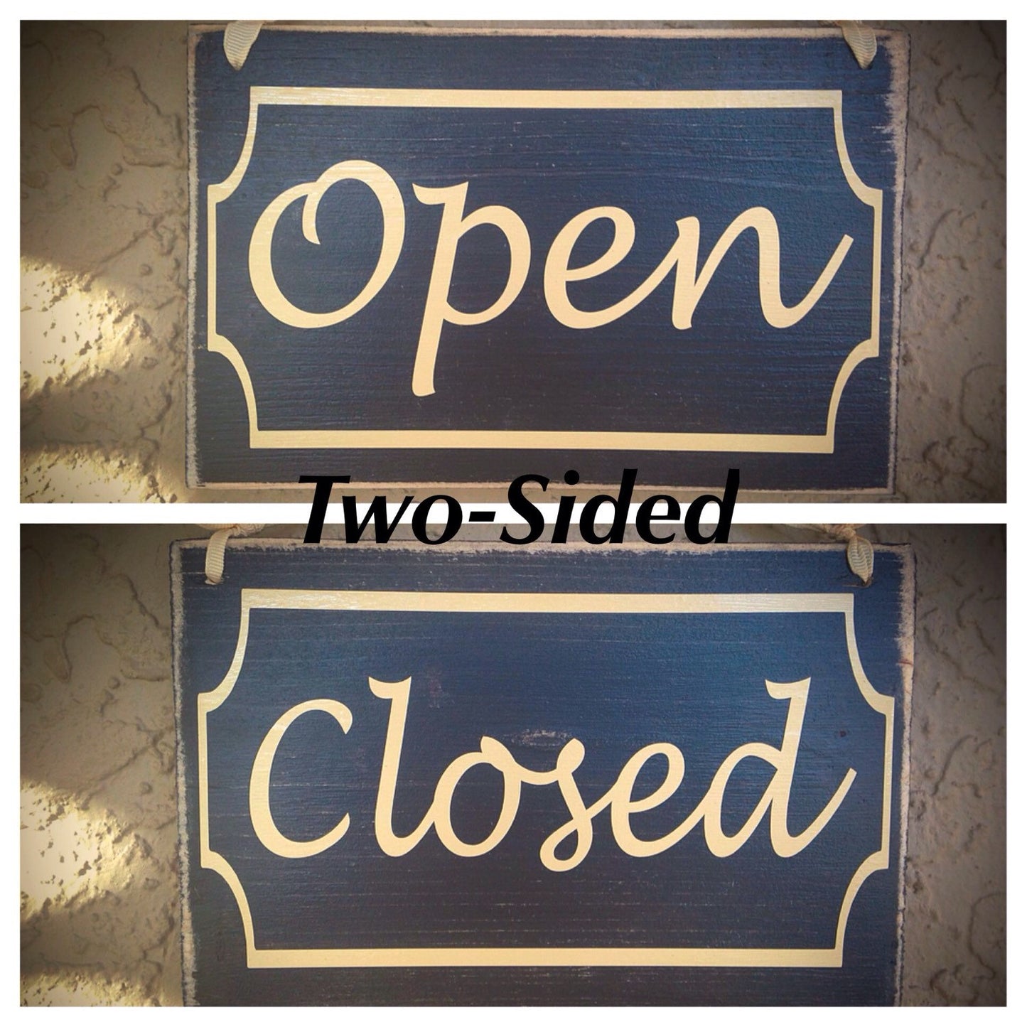 8x6 Open / Close Wood Sign
