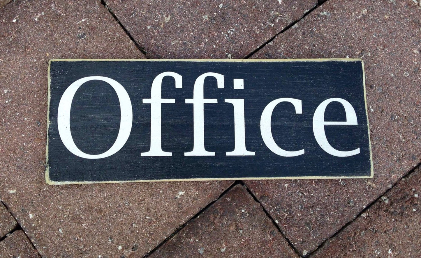 10x4 Office Wood Business Corporate Sign