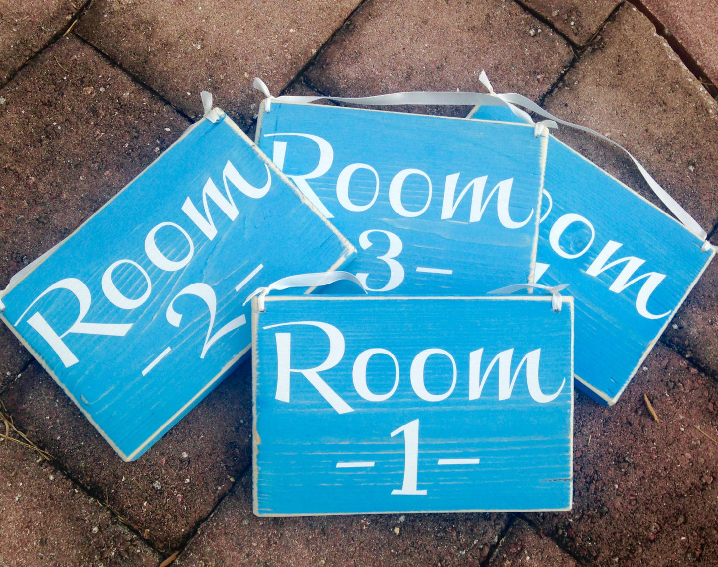 10x8 Room Number Wood Business Spa Clinic Sign