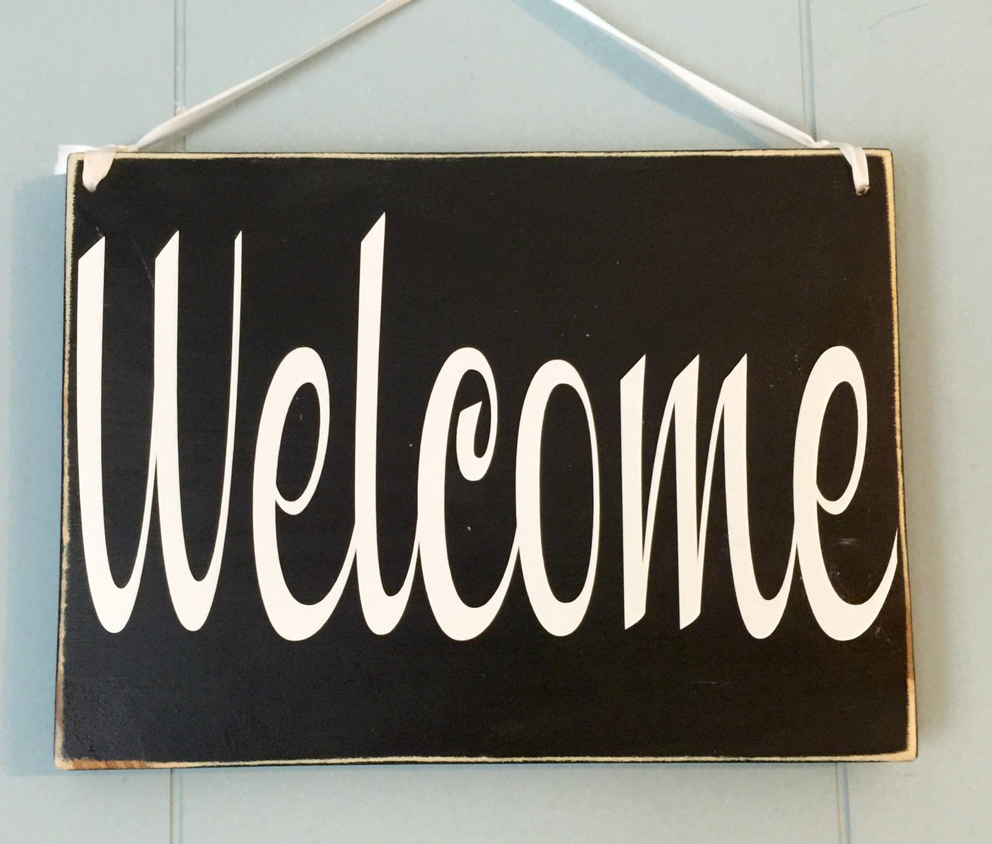 8x6 Welcome In Session Wood Sign