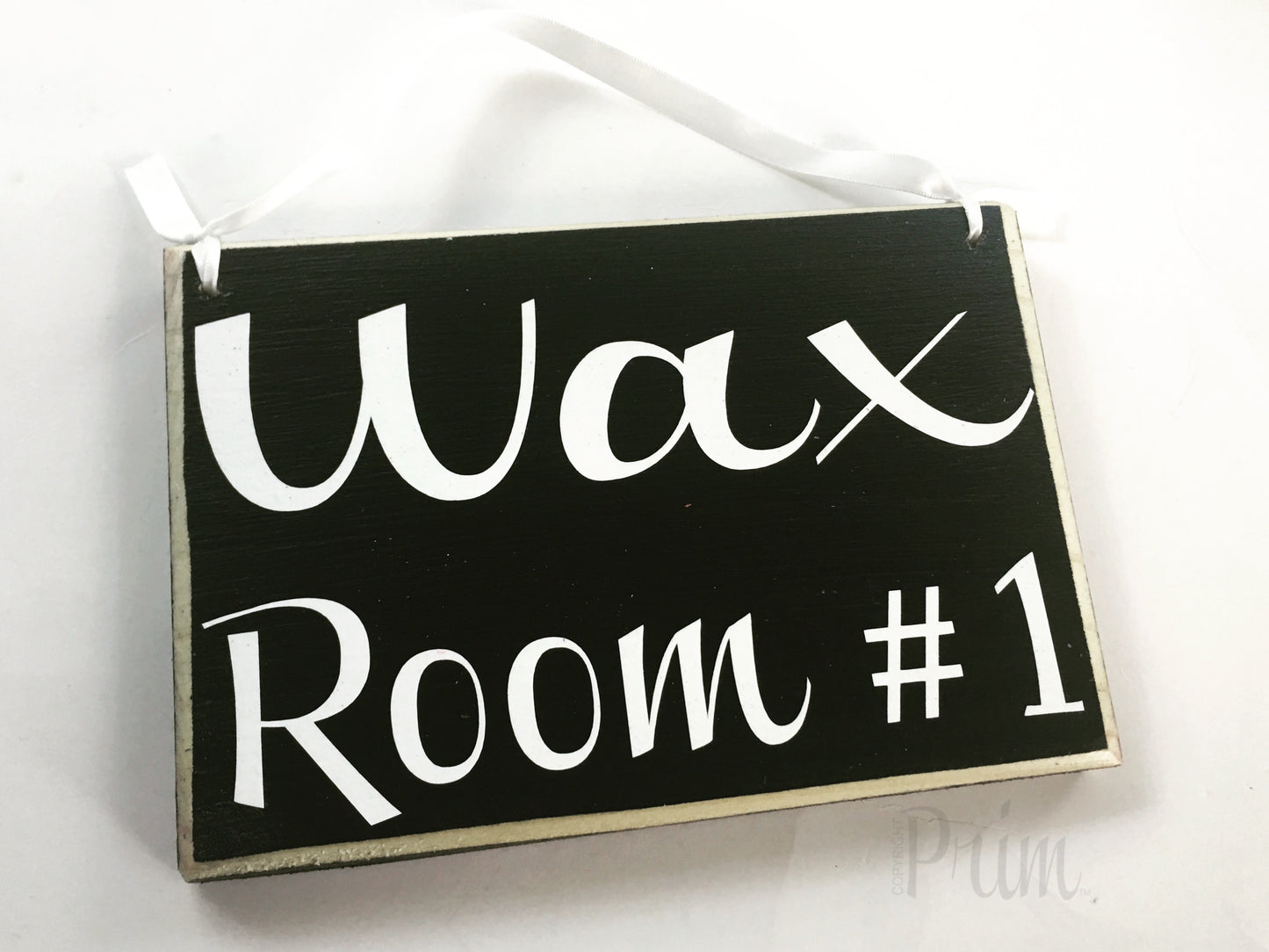 8x6 Wax Room Number Spa Salon Waxing Treatment Wood Sign