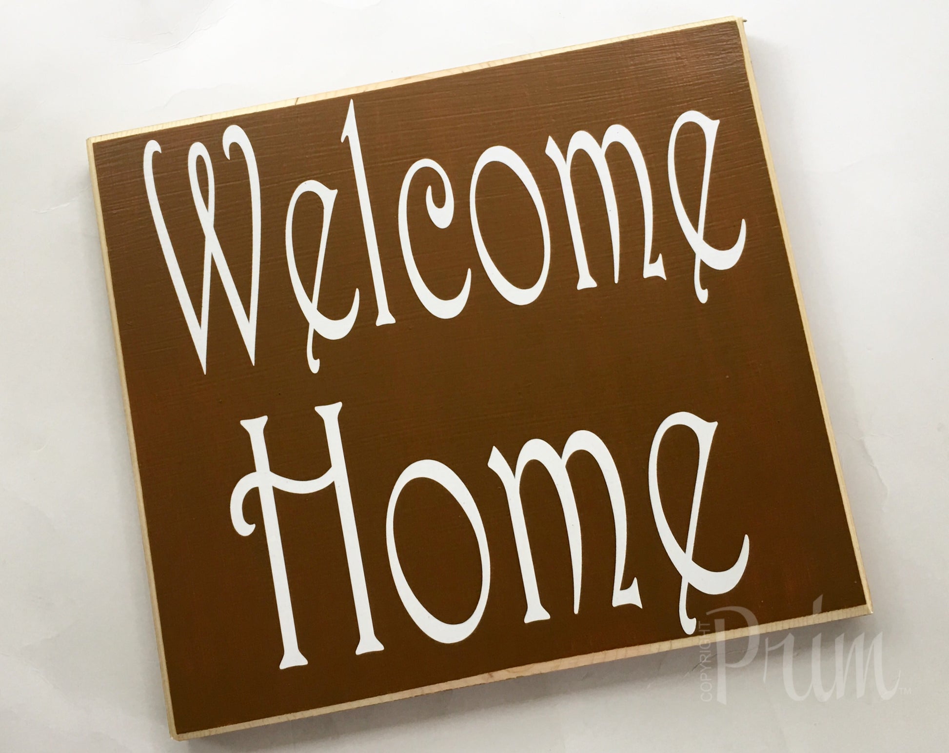 12x10 Welcome Home Wood Sweet Home Sign
